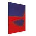 Andy Warhol canvas print depicting an expansive dark shape against a contrasting field creates a sense of movement, ambiguity and spatial depth, 45x60 cm / 18x24″