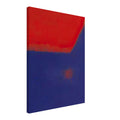 Andy Warhol canvas print depicting an expansive dark shape against a contrasting field creates a sense of movement, ambiguity and spatial depth, 45x60 cm / 18x24″