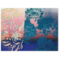 Andy Warhol poster depicting delicate flower forms and stylized petals, a detail that connects the composition to its broader artistic subject, 30x40 cm / 12x16″